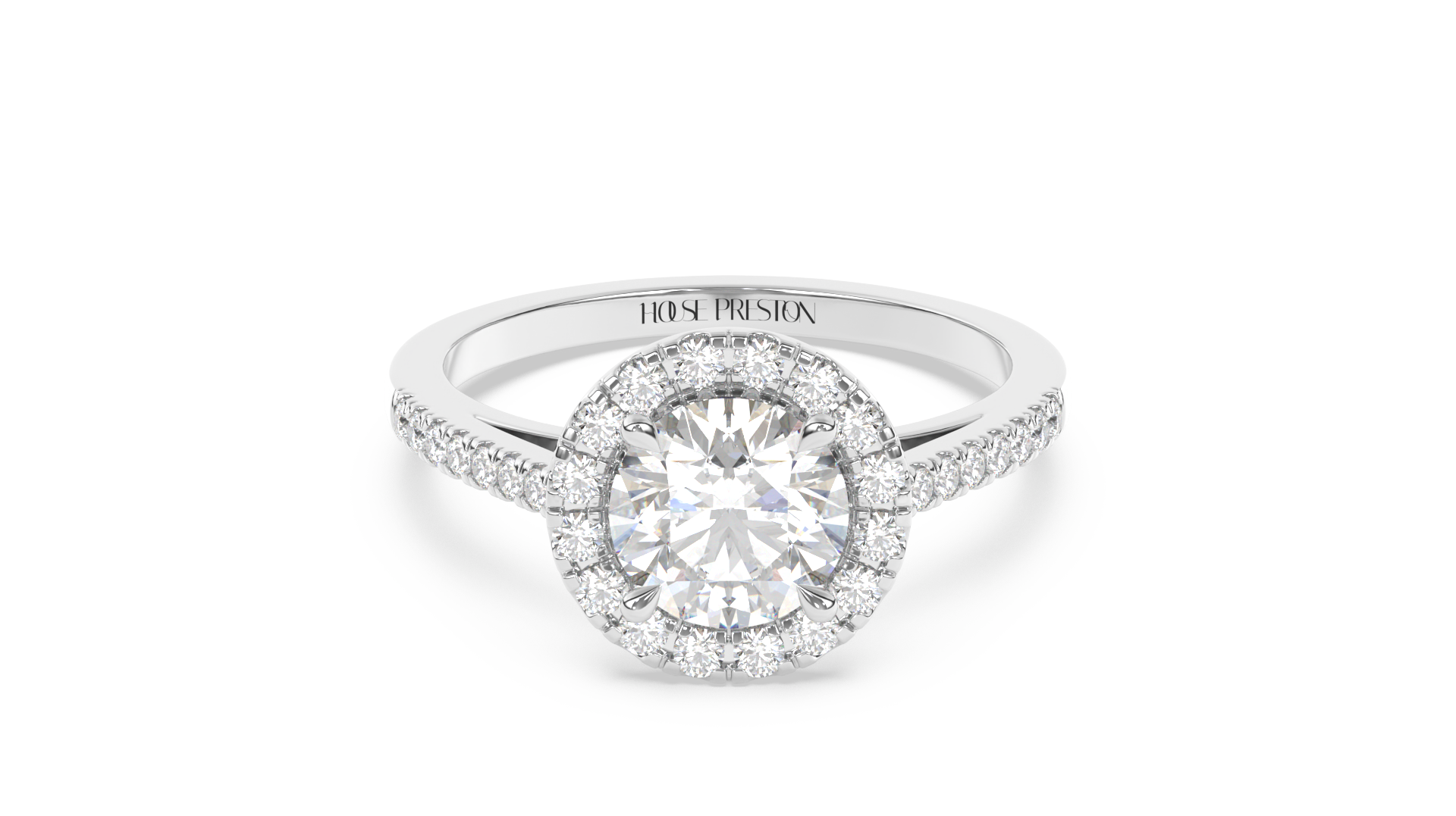 The Signature Oval Halo Ring Setting
