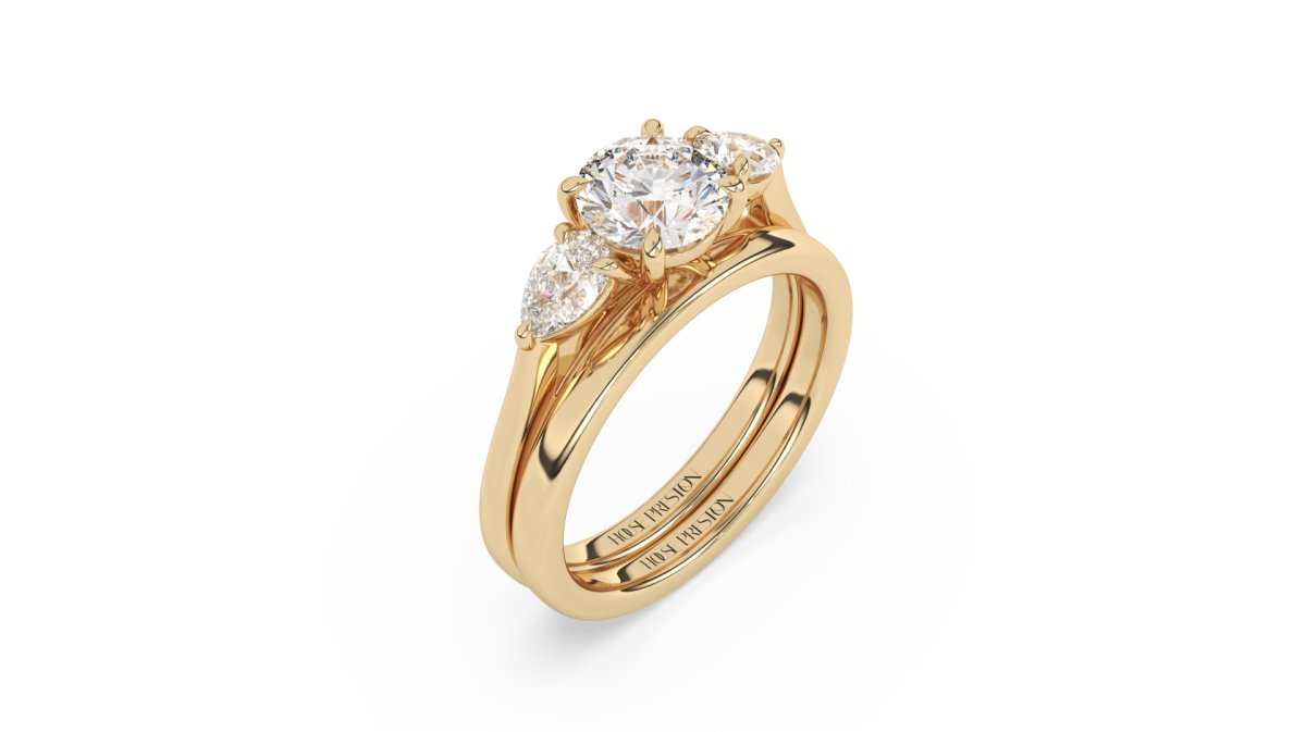 Rings 2mm Traditional Comfort Fit Wedding Band in Yellow Gold - HOUSE PRESTON