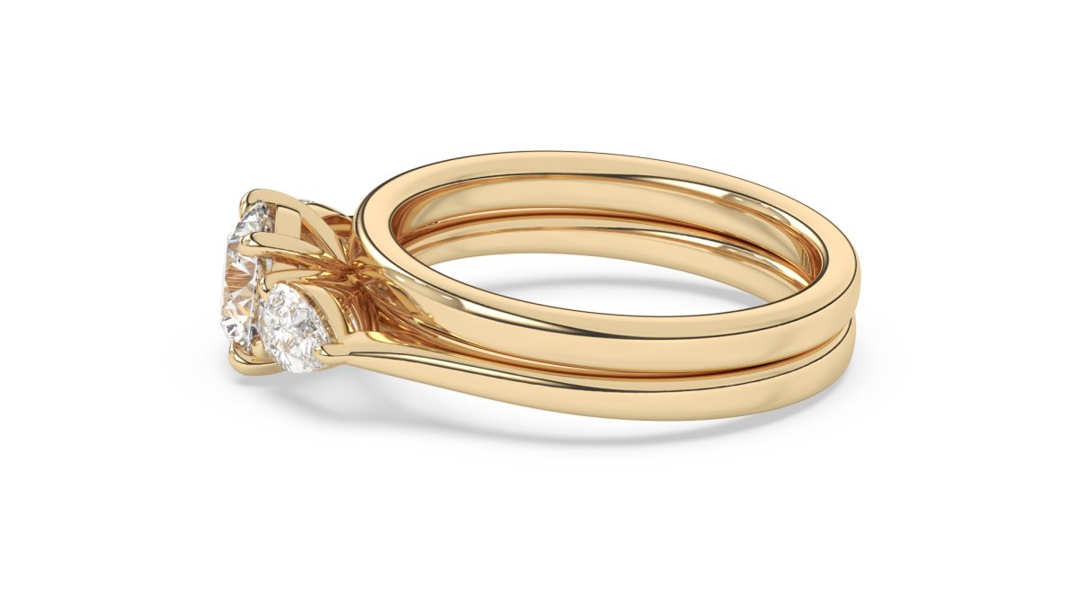 Rings 2mm Traditional Comfort Fit Wedding Band in Yellow Gold - HOUSE PRESTON