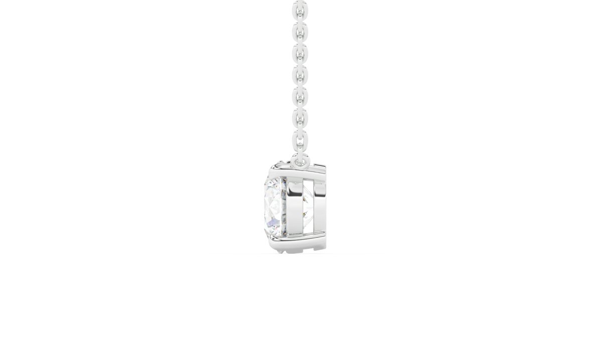 Necklaces Oxford Round Diamond Necklace - HOUSE PRESTON