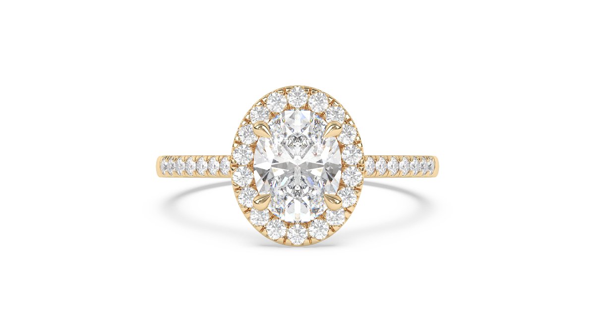 Rose Gold Diamond Cluster Ring Aquila| Brilliyond Jewellery Melbourne